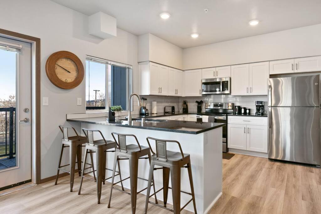 Brand New 2 Bd 2 Bth Near Dt And Perry District Apartman Spokane Kültér fotó