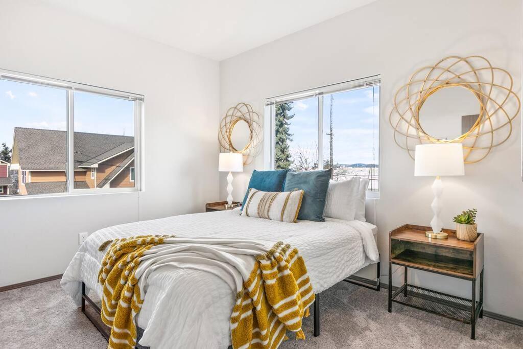 Brand New 2 Bd 2 Bth Near Dt And Perry District Apartman Spokane Kültér fotó